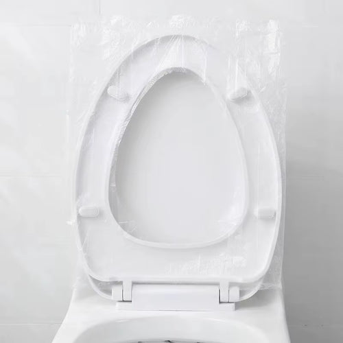 50Pcs Disposable Plastic Toilet Seat Cover - Fit n First
